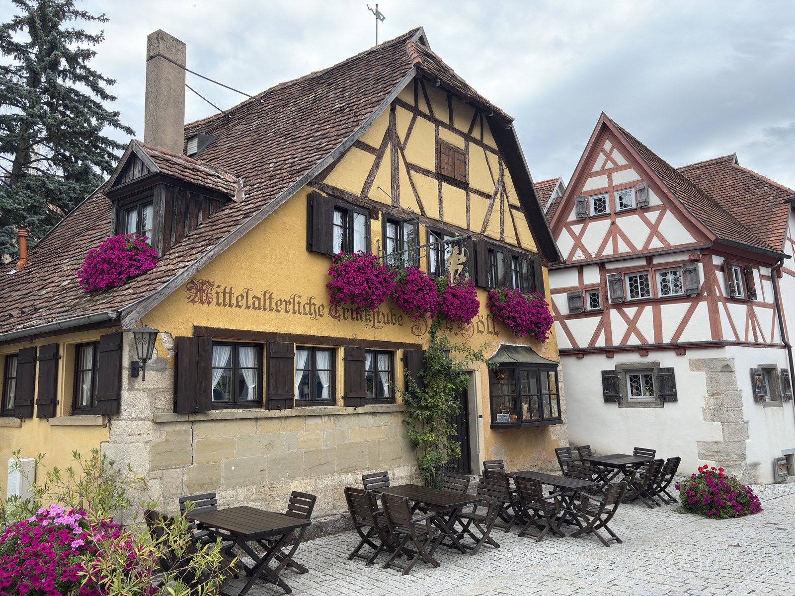 Picture Germany Rothenburg ob der Tauber⁩ 2025-09 180 - Perspective Rothenburg ob der Tauber⁩