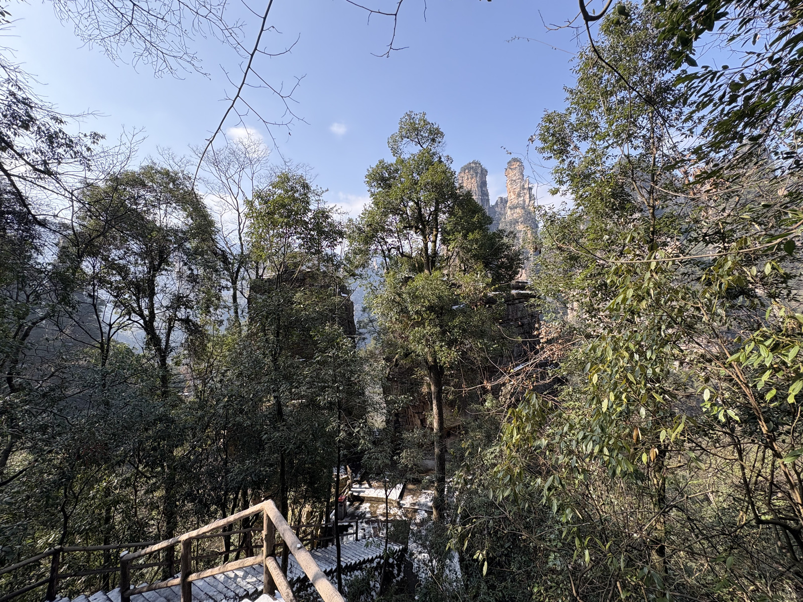 Picture China Zhangjiajie Tianzi Mountrain 2026-01 312 - Trail Tianzi Mountrain