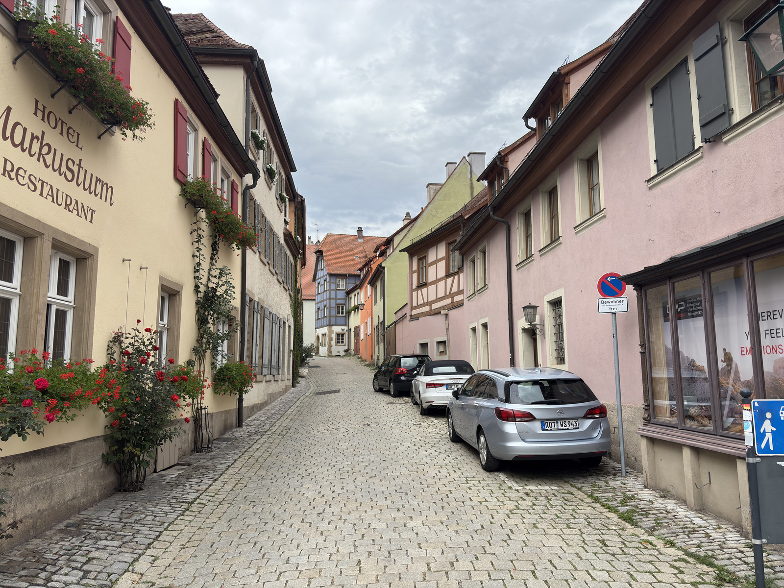 Picture Germany Rothenburg ob der Tauber⁩ 2025-09 16 - Road Map Rothenburg ob der Tauber⁩