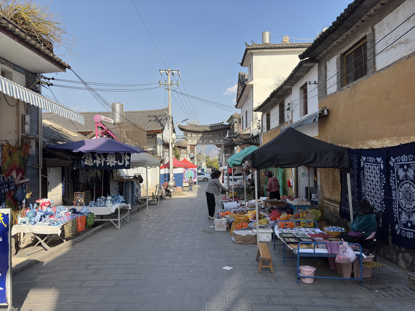 Picture China Dali Zhouchengcun 2026-01 27 - Road Map Zhouchengcun