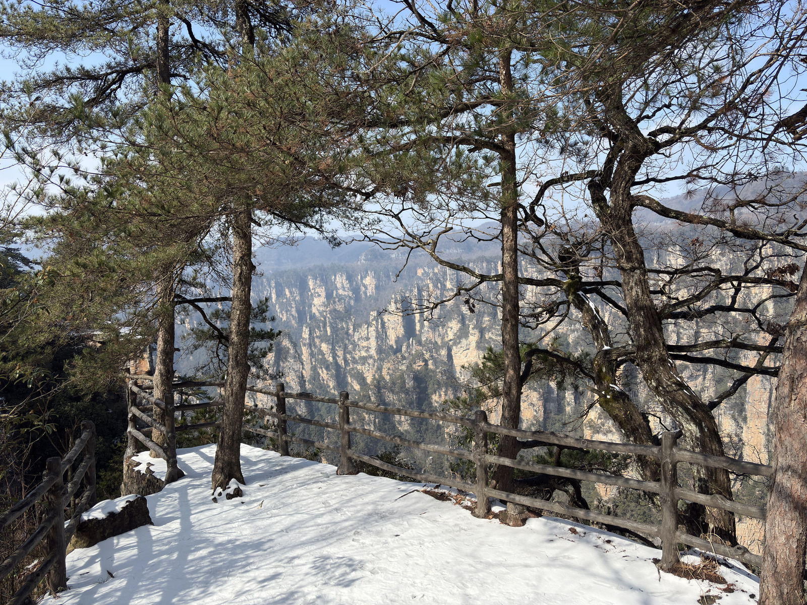 Picture China Zhangjiajie Tianzi Mountrain 2026-01 135 - Perspective Tianzi Mountrain