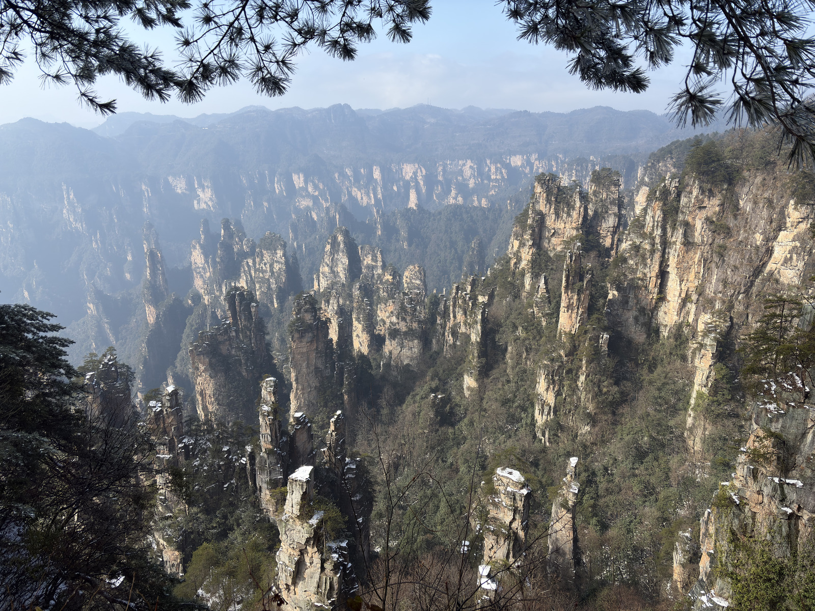 Picture China Zhangjiajie Tianzi Mountrain 2026-01 397 - Perspective Tianzi Mountrain