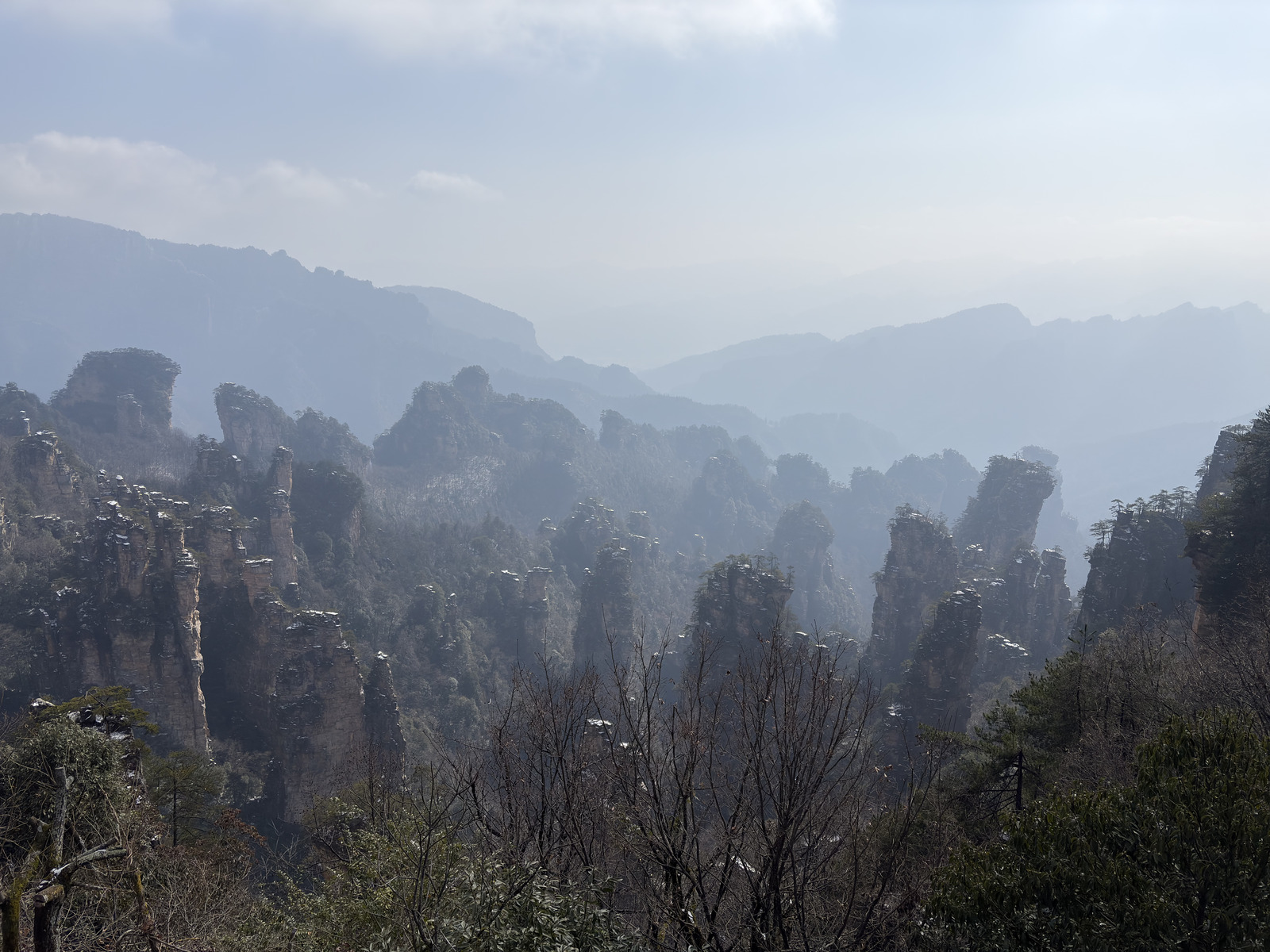 Picture China Zhangjiajie Tianzi Mountrain 2026-01 175 - Views Tianzi Mountrain