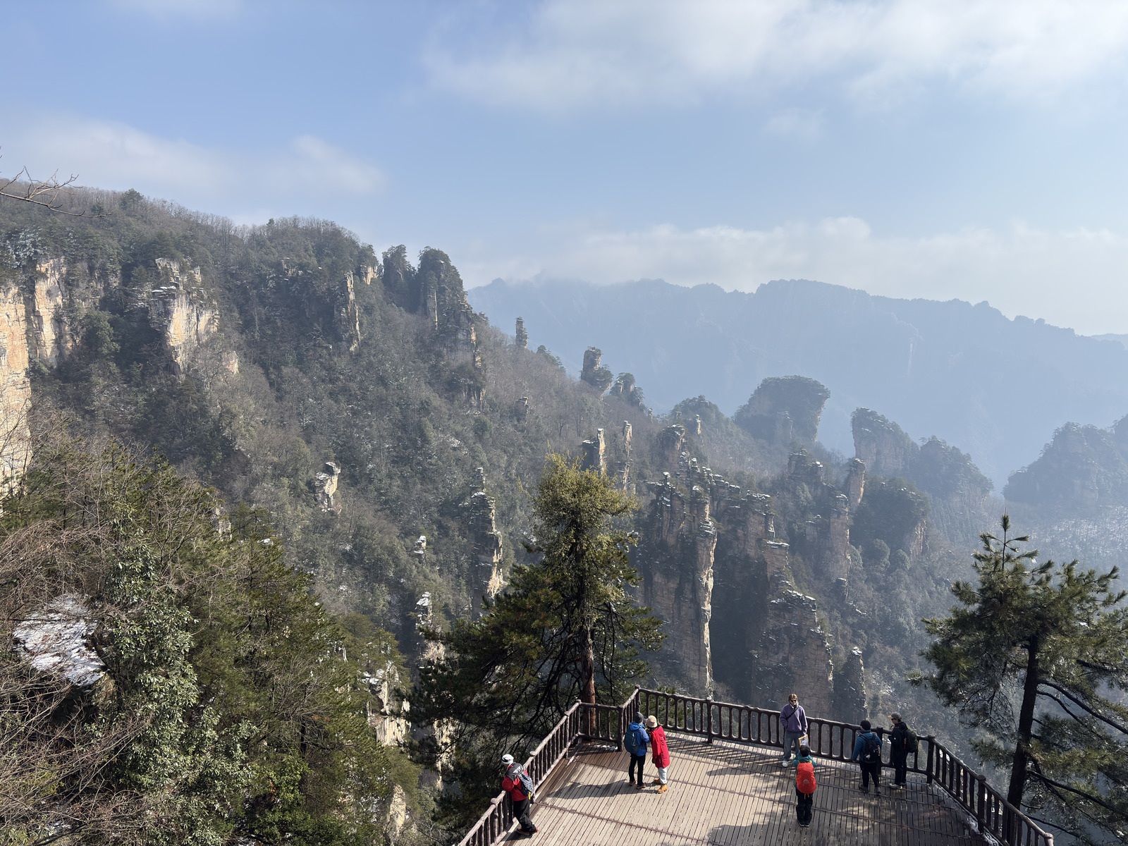 Picture China Zhangjiajie Tianzi Mountrain 2026-01 255 - Tourist Tianzi Mountrain