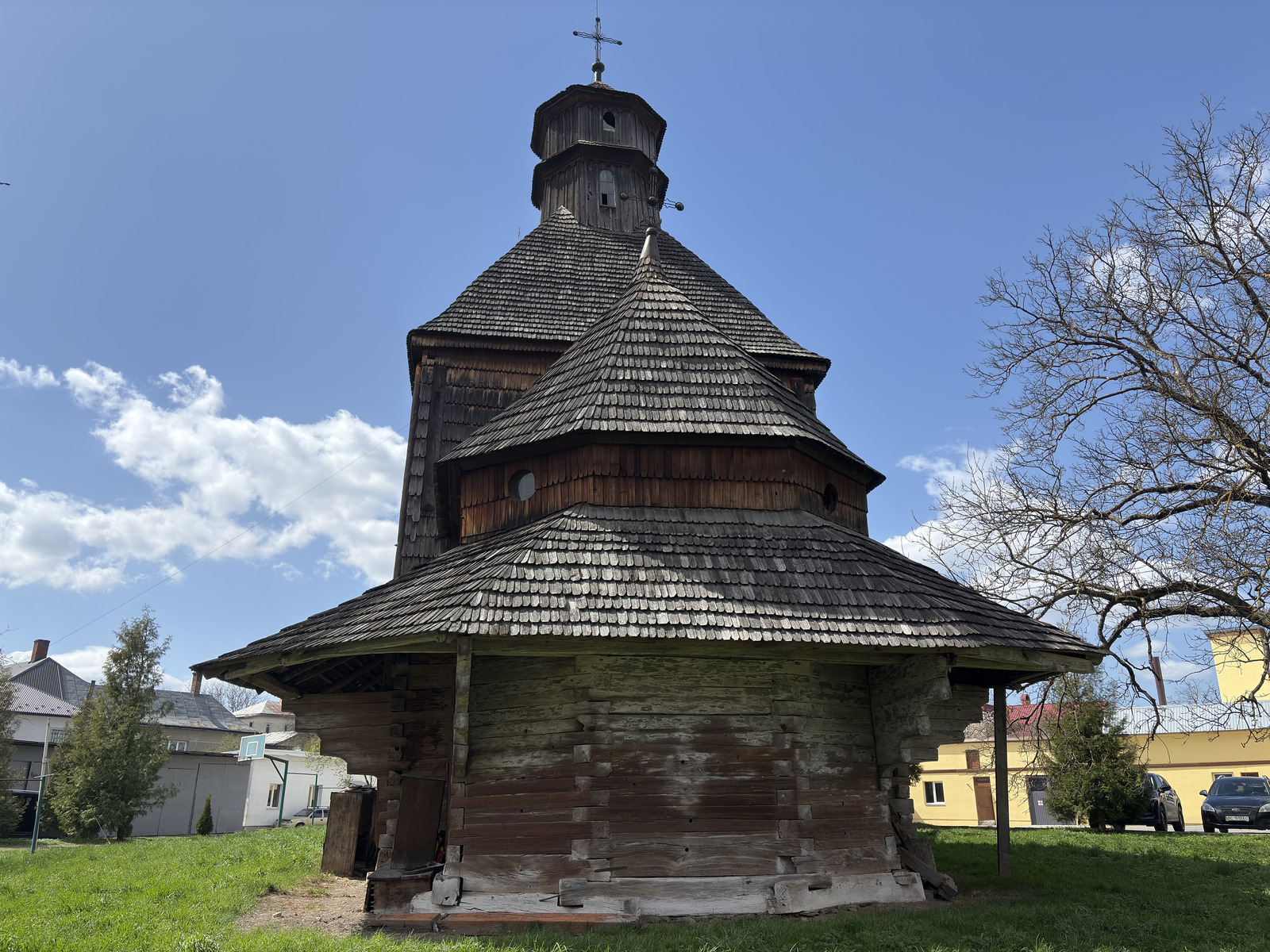 Picture Ukraine Drogobych St. George Wooden Church 2025-04 32 - Views St. George Wooden Church