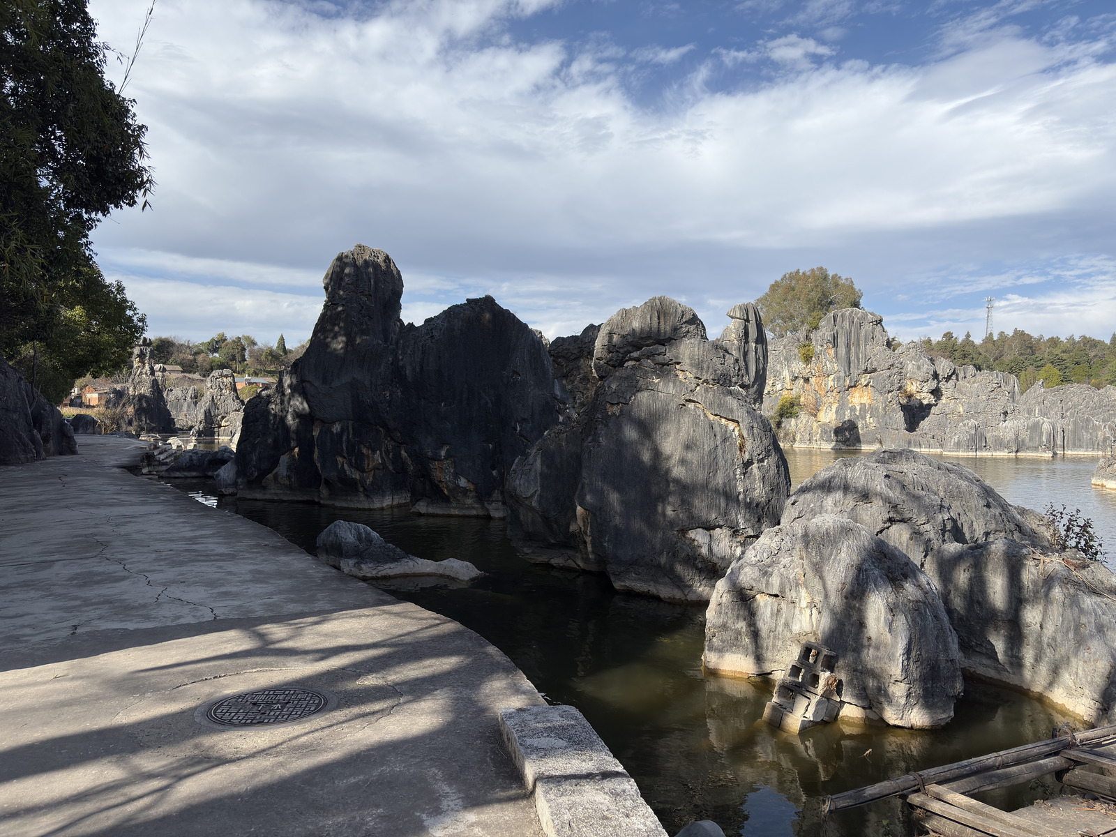 Picture China Shilin Stone Forest 2026-01 24 - Map Shilin Stone Forest