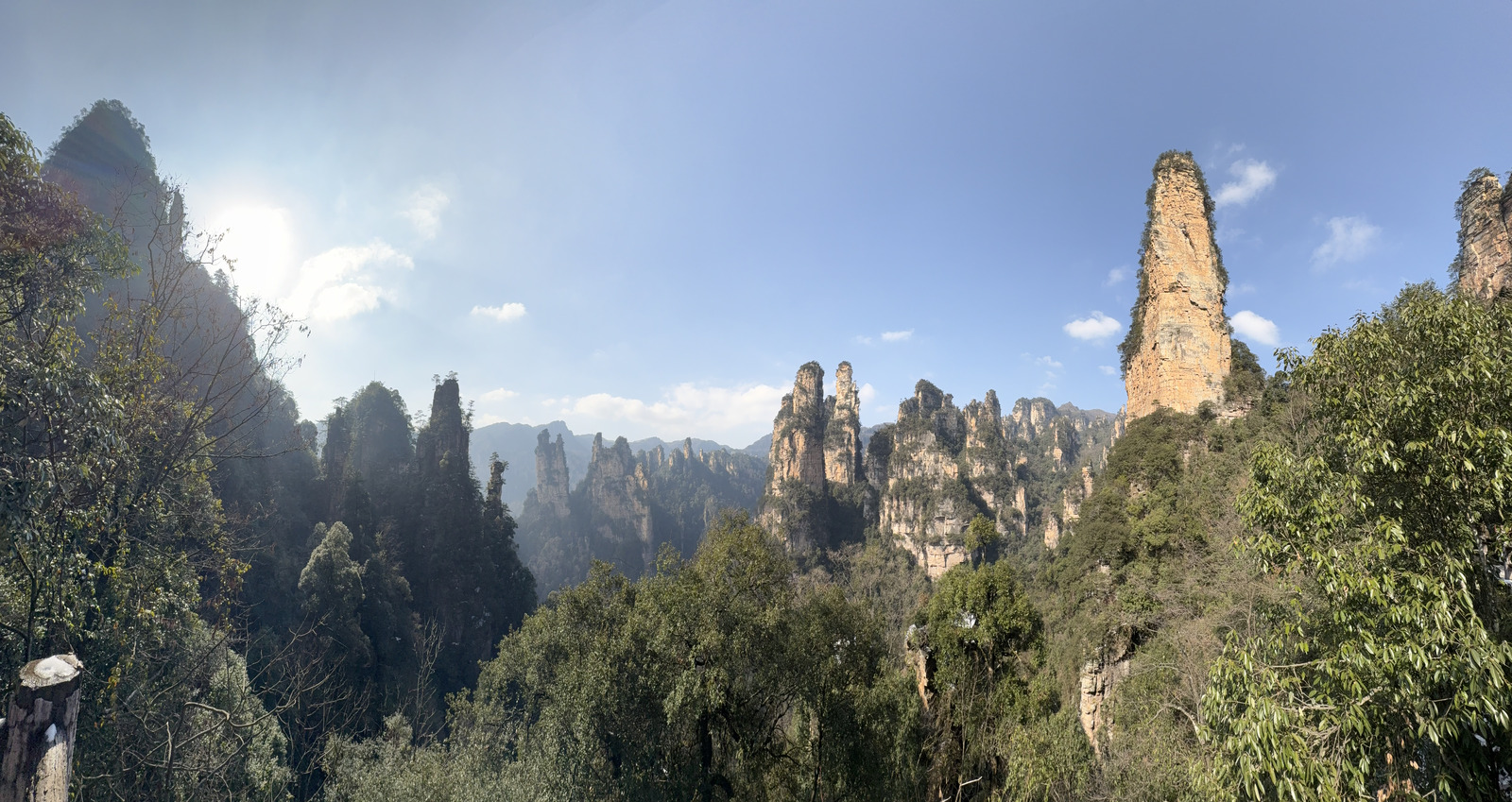 Picture China Zhangjiajie Tianzi Mountrain 2026-01 343 - Road Map Tianzi Mountrain
