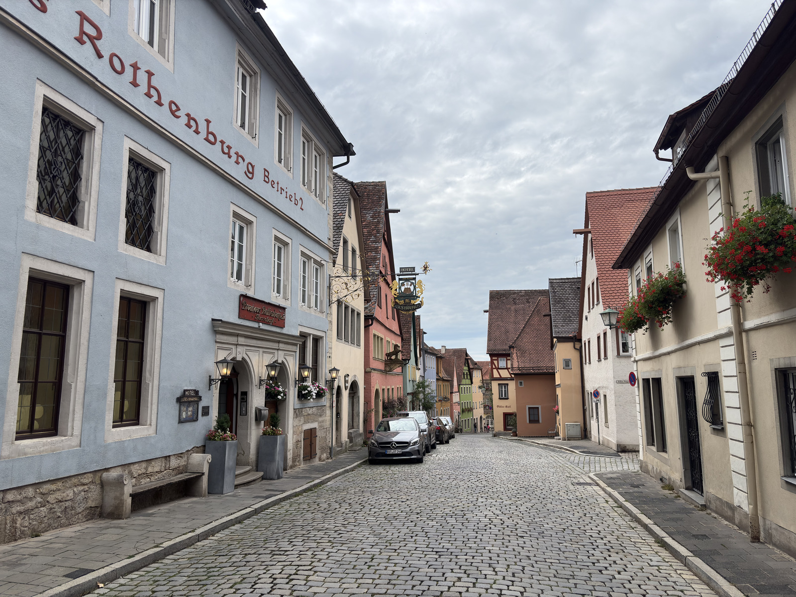 Picture Germany Rothenburg ob der Tauber⁩ 2025-09 22 - Perspective Rothenburg ob der Tauber⁩