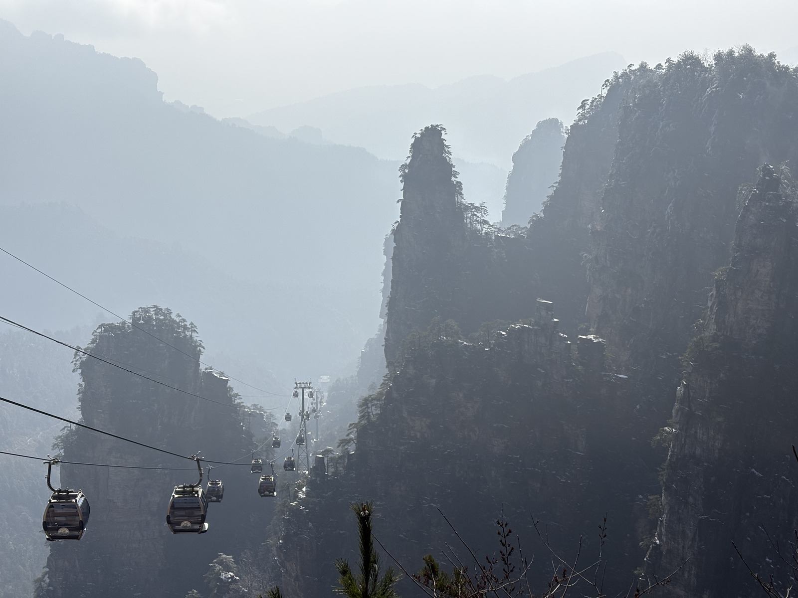 Picture China Zhangjiajie Tianzi Mountrain 2026-01 392 - Picture Tianzi Mountrain