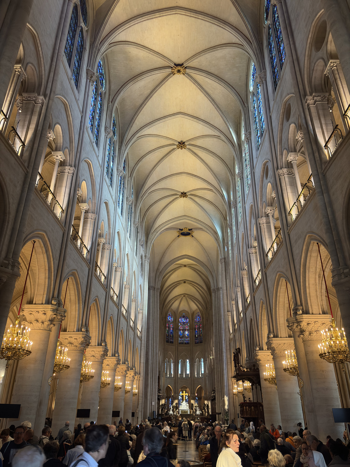 Picture France Paris Notre Dame 2025-03 13 - Perspective Notre Dame