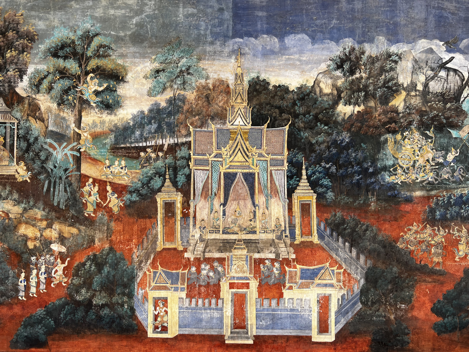 Picture Cambodia Phnom Penh Royal Palace 2024-01 4 - Picture Royal Palace