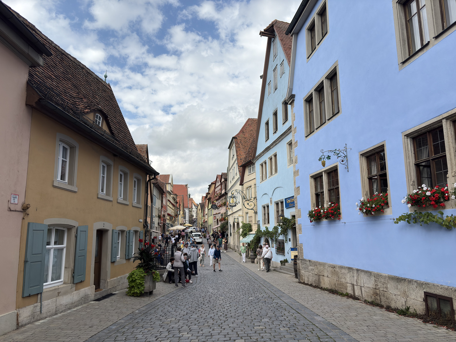 Picture Germany Rothenburg ob der Tauber⁩ 2025-09 174 - Tourist Rothenburg ob der Tauber⁩