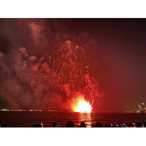 Picture Thailand Pattaya Fireworks 2024-12 12 - View Fireworks