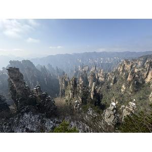 Picture China Zhangjiajie Tianzi Mountrain 2026-01 48 - Perspective Tianzi Mountrain