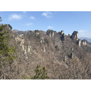 Picture China Zhangjiajie Tianzi Mountrain 2026-01 369 - Tourist Tianzi Mountrain