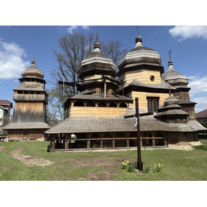 Picture Ukraine Drogobych St. George Wooden Church 2025-04 73 - Trip St. George Wooden Church