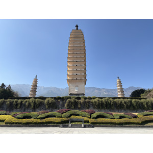 Picture China Dali Three pagodas 2026-01 59 - Road Map Three pagodas