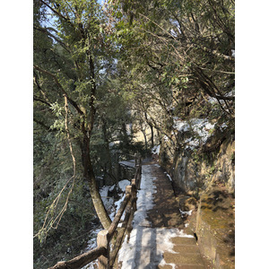 Picture China Zhangjiajie Tianzi Mountrain 2026-01 119 - Map Tianzi Mountrain