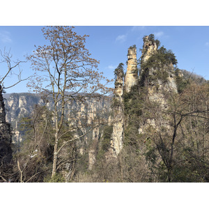 Picture China Zhangjiajie Tianzi Mountrain 2026-01 242 - Map Tianzi Mountrain