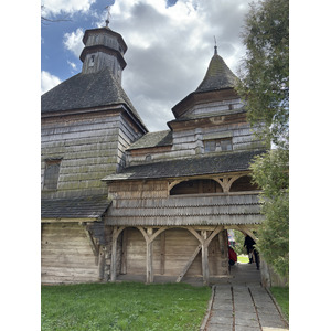 Picture Ukraine Drogobych St. George Wooden Church 2025-04 126 - View St. George Wooden Church