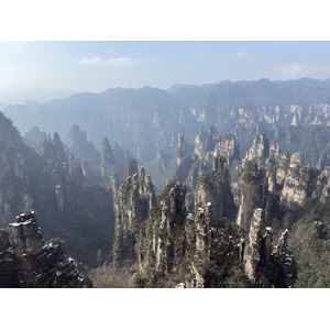 Picture China Zhangjiajie Tianzi Mountrain 2026-01 64 - View Tianzi Mountrain
