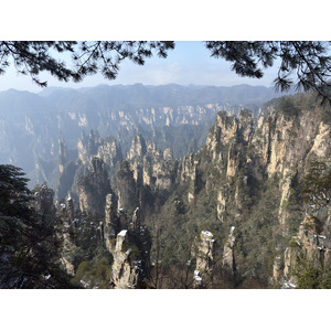 Picture China Zhangjiajie Tianzi Mountrain 2026-01 397 - Perspective Tianzi Mountrain