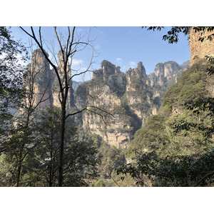Picture China Zhangjiajie Tianzi Mountrain 2026-01 78 - Map Tianzi Mountrain