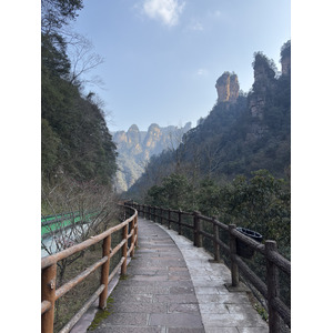 Picture China Zhangjiajie Tianzi Mountrain 2026-01 177 - Map Tianzi Mountrain