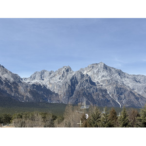 Picture China Lijiang Blue moon valley 2026-01 75 - Map Blue moon valley