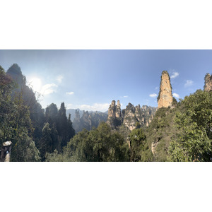 Picture China Zhangjiajie Tianzi Mountrain 2026-01 343 - Road Map Tianzi Mountrain