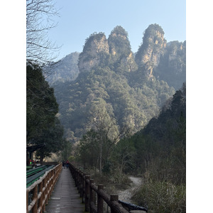 Picture China Zhangjiajie Tianzi Mountrain 2026-01 96 - Tourist Tianzi Mountrain