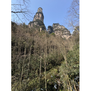 Picture China Zhangjiajie Tianzi Mountrain 2026-01 304 - Tourist Tianzi Mountrain