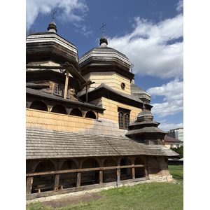 Picture Ukraine Drogobych St. George Wooden Church 2025-04 74 - Tourist St. George Wooden Church