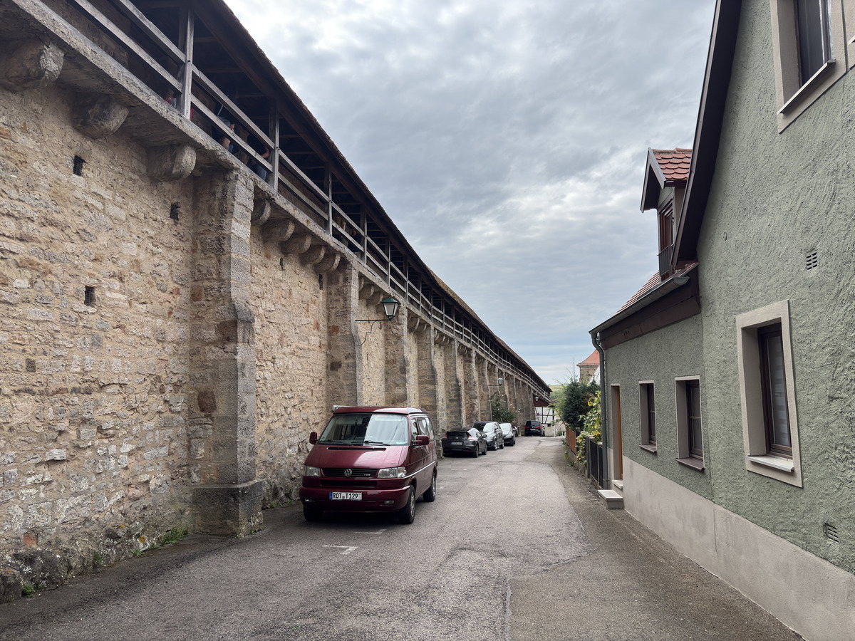 Picture Germany Rothenburg ob der Tauber⁩ 2025-09 251 - Waterfalls Rothenburg ob der Tauber⁩