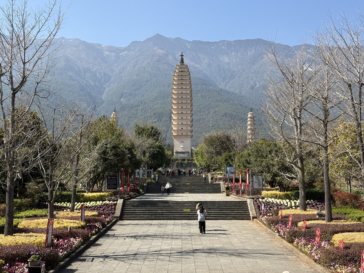 Picture China Dali Three pagodas 2026-01 15 - Winter Three pagodas