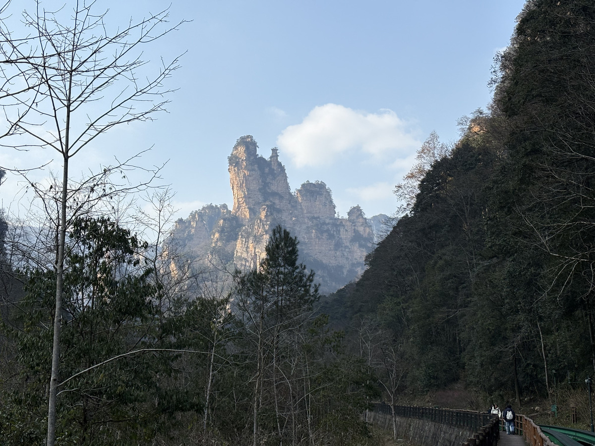 Picture China Zhangjiajie Tianzi Mountrain 2026-01 236 - Street Tianzi Mountrain
