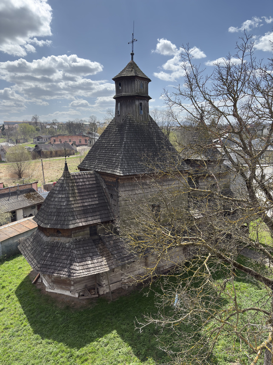 Picture Ukraine Drogobych St. George Wooden Church 2025-04 10 - Resort St. George Wooden Church