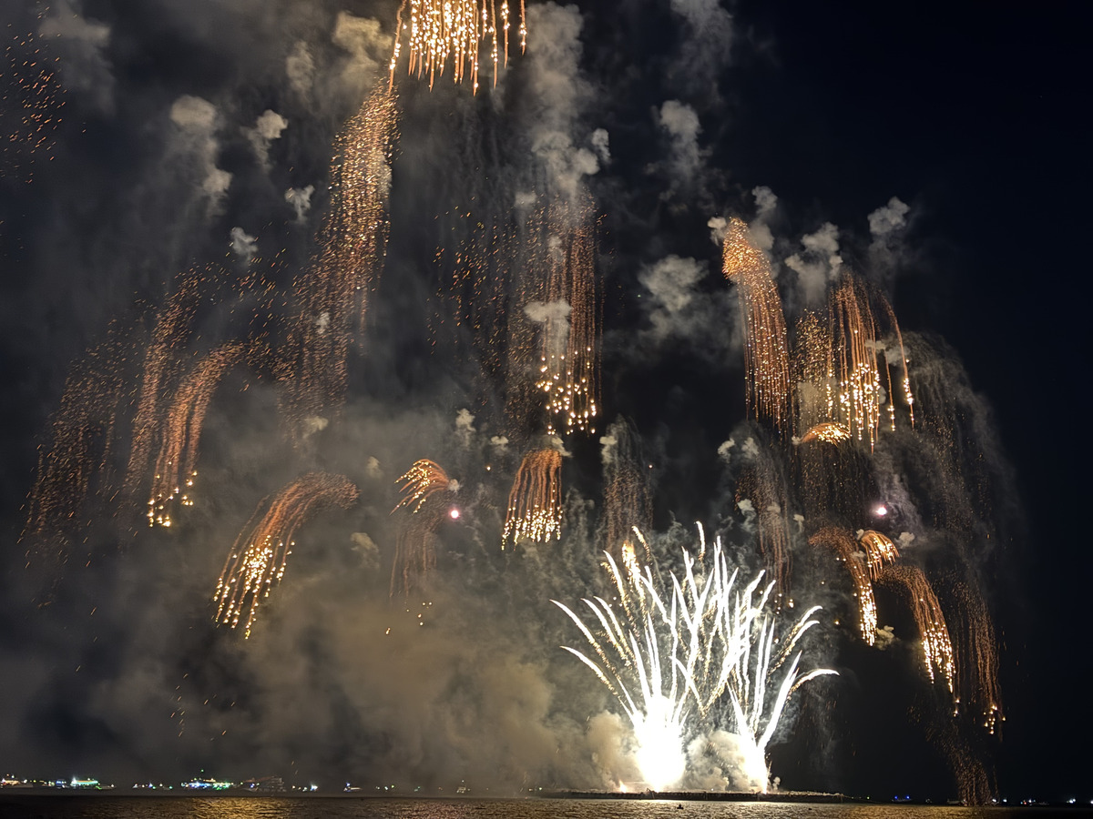 Picture Thailand Pattaya Fireworks 2024-12 29 - Weather Fireworks