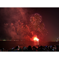 Picture Thailand Pattaya Fireworks 2024-12 79 - Street Fireworks