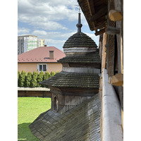 Picture Ukraine Drogobych St. George Wooden Church 2025-04 16 - Winter St. George Wooden Church