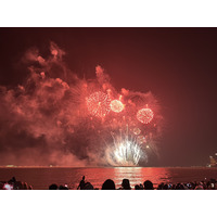 Picture Thailand Pattaya Fireworks 2024-12 69 - Hotel Pool Fireworks