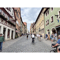 Picture Germany Rothenburg ob der Tauber⁩ 2025-09 87 - Street Rothenburg ob der Tauber⁩