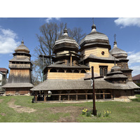 Picture Ukraine Drogobych St. George Wooden Church 2025-04 73 - Cheap Room St. George Wooden Church