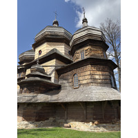 Picture Ukraine Drogobych St. George Wooden Church 2025-04 63 - Rain Season St. George Wooden Church