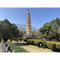 Picture China Dali Three pagodas 2026-01 27 - Weather Three pagodas