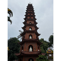 Picture Vietnam Hanoi Tran Quoc Pagoda 2024-01 5 - Night Tran Quoc Pagoda