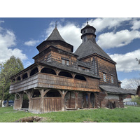 Picture Ukraine Drogobych St. George Wooden Church 2025-04 41 - Savings St. George Wooden Church