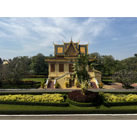 Picture Cambodia Phnom Penh Royal Palace 2024-01 60 - Rain Season Royal Palace