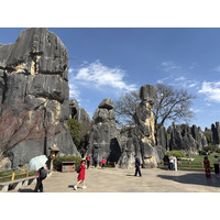 Picture China Shilin Stone Forest 2026-01 389 - Sunrise Shilin Stone Forest