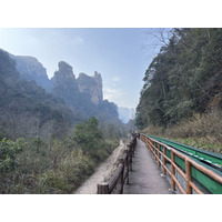 Picture China Zhangjiajie Tianzi Mountrain 2026-01 426 - Street Tianzi Mountrain